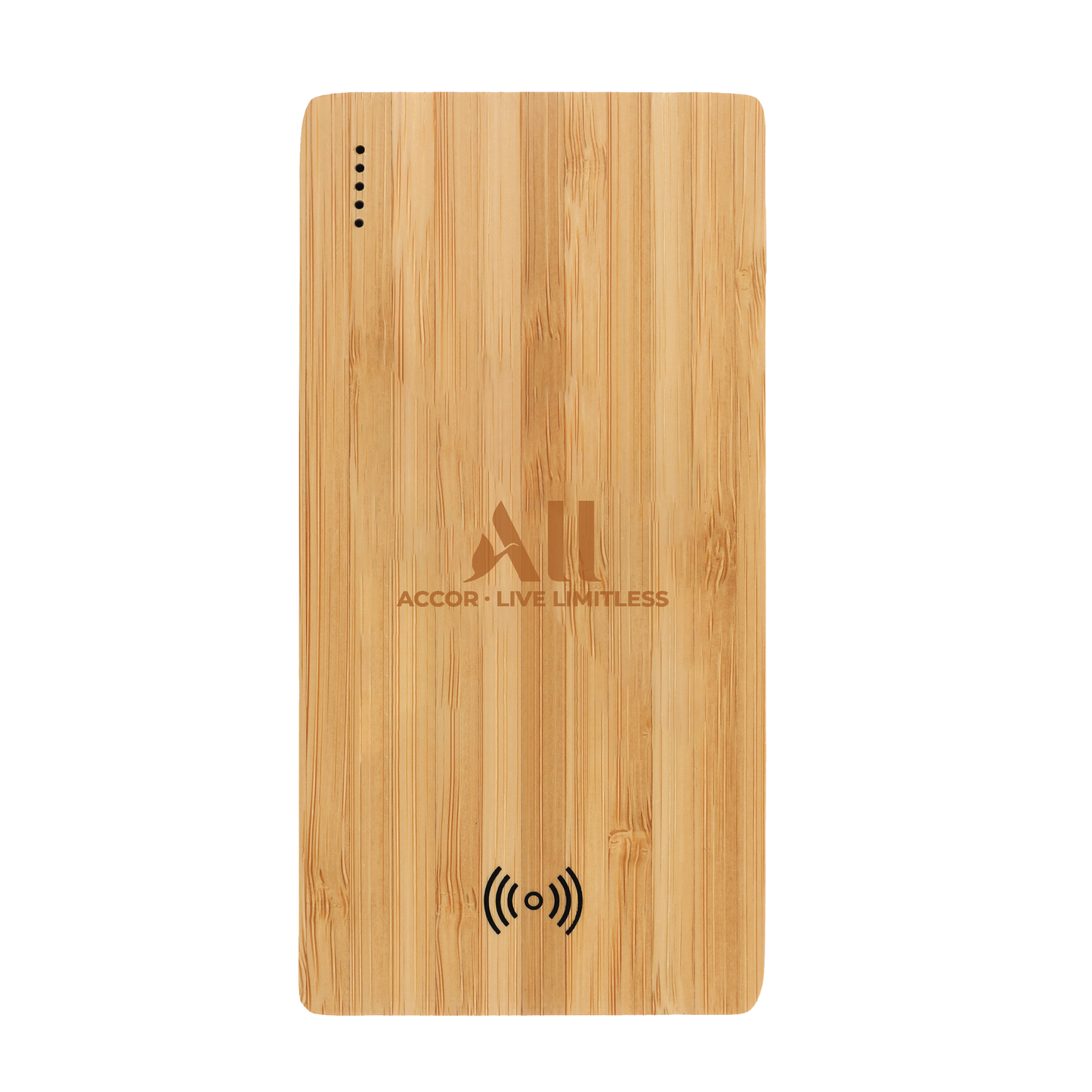 Plank 5000 mAh Bamboo Wireless Power Bank