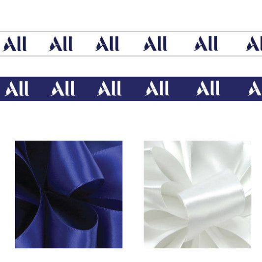 ALL Printed Satin Ribbon